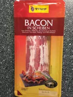 Mängden socker i Bacon in Scheiben