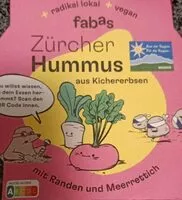 Mängden socker i Zürcher Hummus