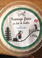 Mängden socker i Fromage frais au lait de brebis