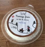 Mängden socker i Fromage frais au lait de chèvre nature
