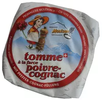 Mängden socker i Tomme à la farce Poivre-Cognac.