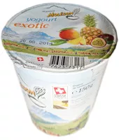 Mängden socker i Yogourt Exotic