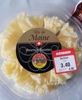 Mängden socker i Tête de moine