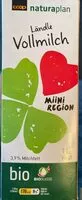 Mängden socker i Ländle Vollmilch