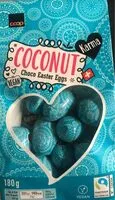 Mängden socker i Coconut Choco Easter Eggs