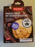 Mängden socker i Poulet piquant et purée de patates douces