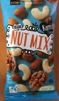 Mängden socker i Nut Mix