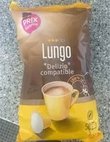 Mängden socker i Lungo