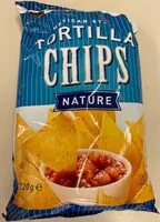 Mängden socker i Tortilla Chips - Nature