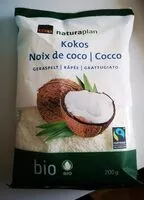 Mängden socker i Coop Naturaplan noix de coco râpée bio