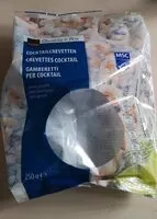 Mängden socker i Crevettes cocktail