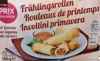 Mängden socker i Rouleaux de printemps
