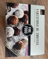 Mängden socker i Variation de Truffes