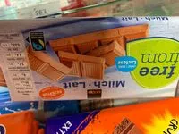 Mängden socker i Milch lait