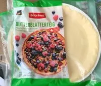Mängden socker i Pâte feuilletée Betti Bossi coop