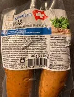 Mängden socker i Cervelas