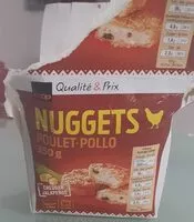 Mängden socker i Nugget poulet pollo