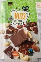 Mängden socker i Nuts Choco