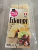 Mängden socker i Edamer