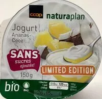 Mängden socker i Yogourt Ananas-Coco