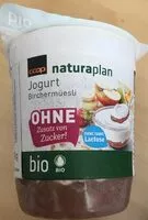 Mängden socker i Jogurt Birchermüesli