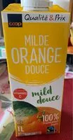 Mängden socker i Milde orange arancia dolce