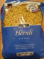 Mängden socker i Hörnli