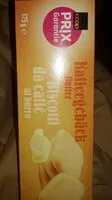 Mängden socker i Biscuit au beurre