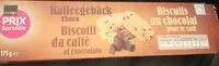 Mängden socker i Biscuits au chocolat pour le café