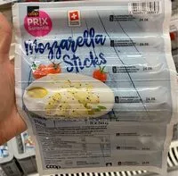 Mängden socker i Mozzarella sticks