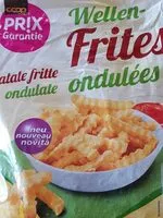 Mängden socker i Frites ondulées