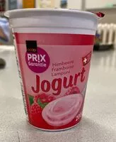 Mängden socker i Yougurt framboise