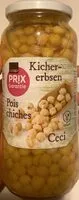 Mängden socker i Pois chiches