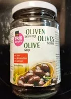 Mängden socker i Olives noires