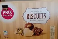 Mängden socker i Assortiment de biscuits