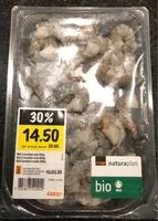 Mängden socker i Crevettes crues