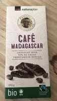 Mängden socker i Cocolat noir, café Madagascar