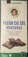 Mängden socker i Fleur de sel Honduras Chocolat noir bio 70%