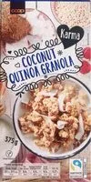 Mängden socker i Coconut Quinoa Granola