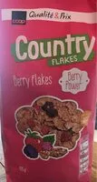 Mängden socker i Country Flakes Berry Power
