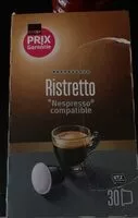 Mängden socker i Ristretto