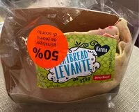 Mängden socker i Flatbread levante