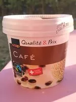 Mängden socker i Crème glacée Café