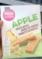 Mängden socker i Barres de Müesli
