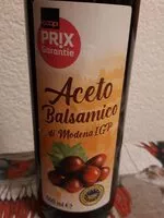 Mängden socker i Aceto Balsamico di Modena IGP