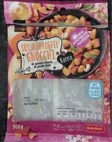 Mängden socker i Gnocchi de patates douces