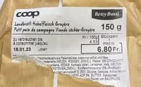 Mängden socker i Landbrötli Hobelfleisch Gruyére
