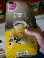 Mängden socker i Bohnenkaffee Crema