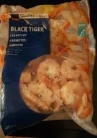 Mängden socker i CREVETTES BLACK TIGER