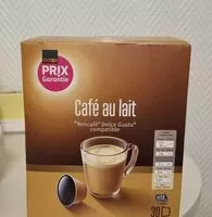 Mängden socker i Coop prix garantie café au lait